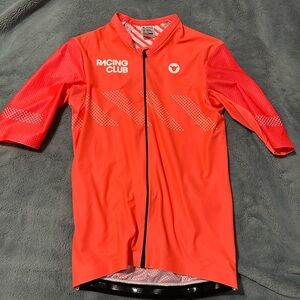 Racing Club Orange Cycling Jersey